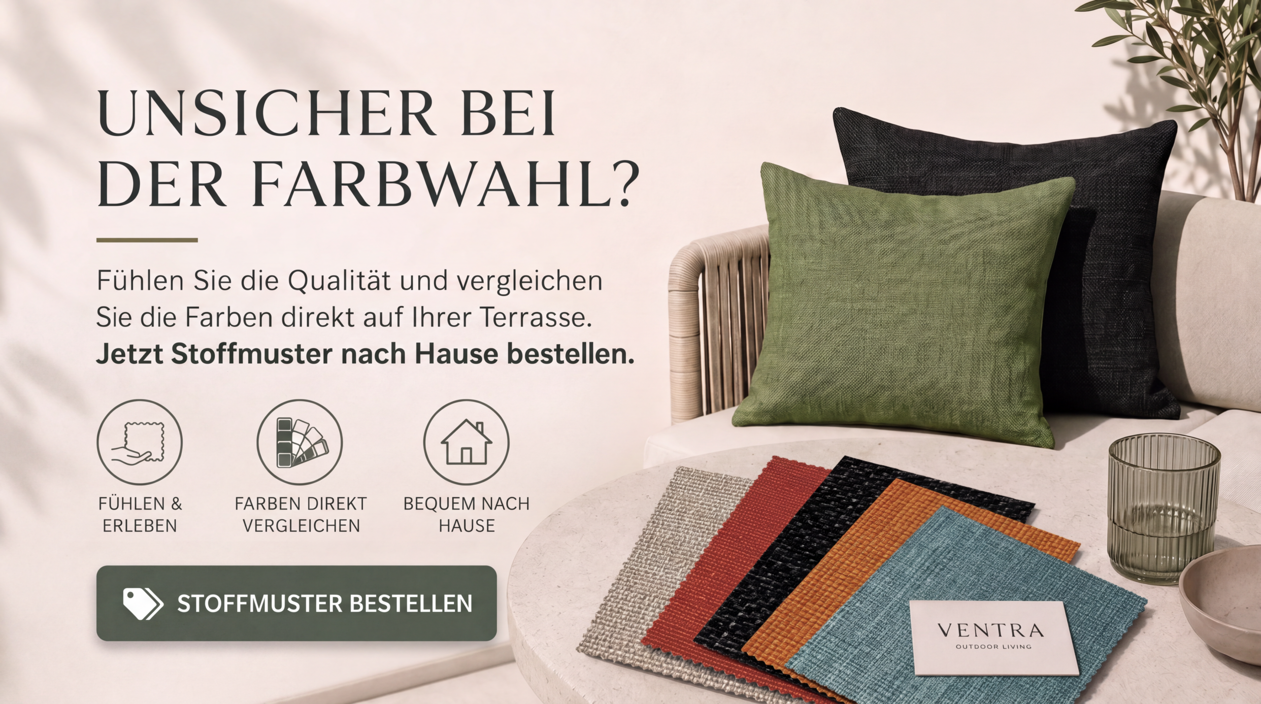 Ventra Stoffmuster bestellen