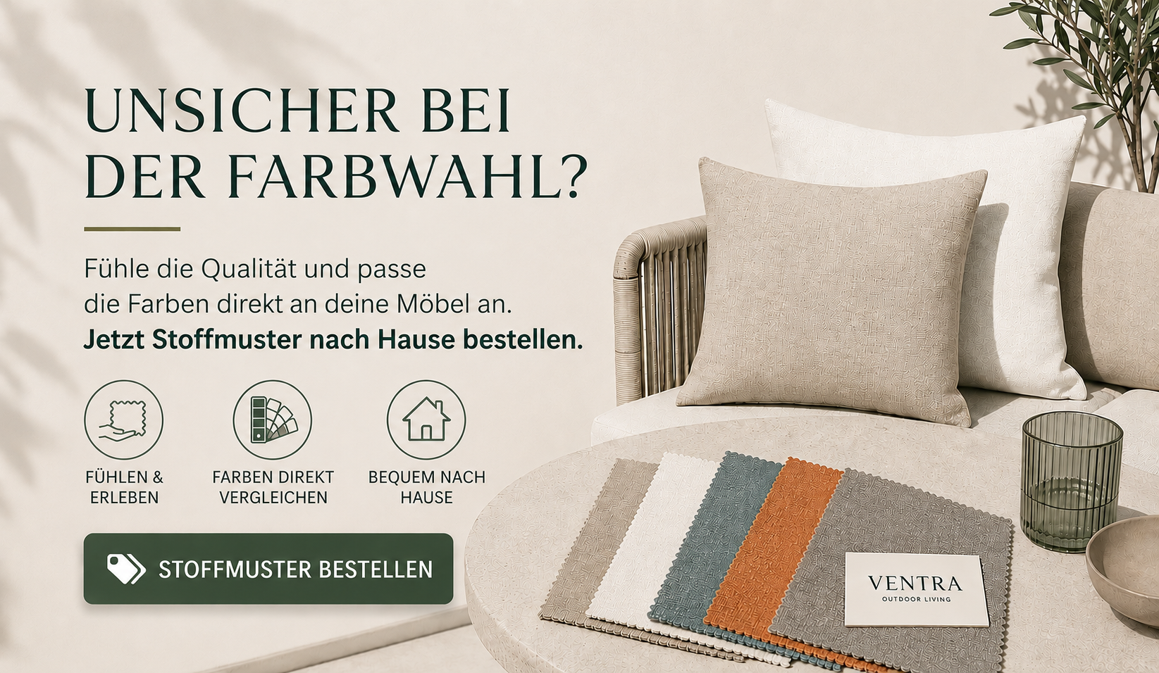 Ventra Stoffmuster bestellen